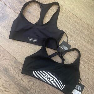 NWT Black Sports Bras